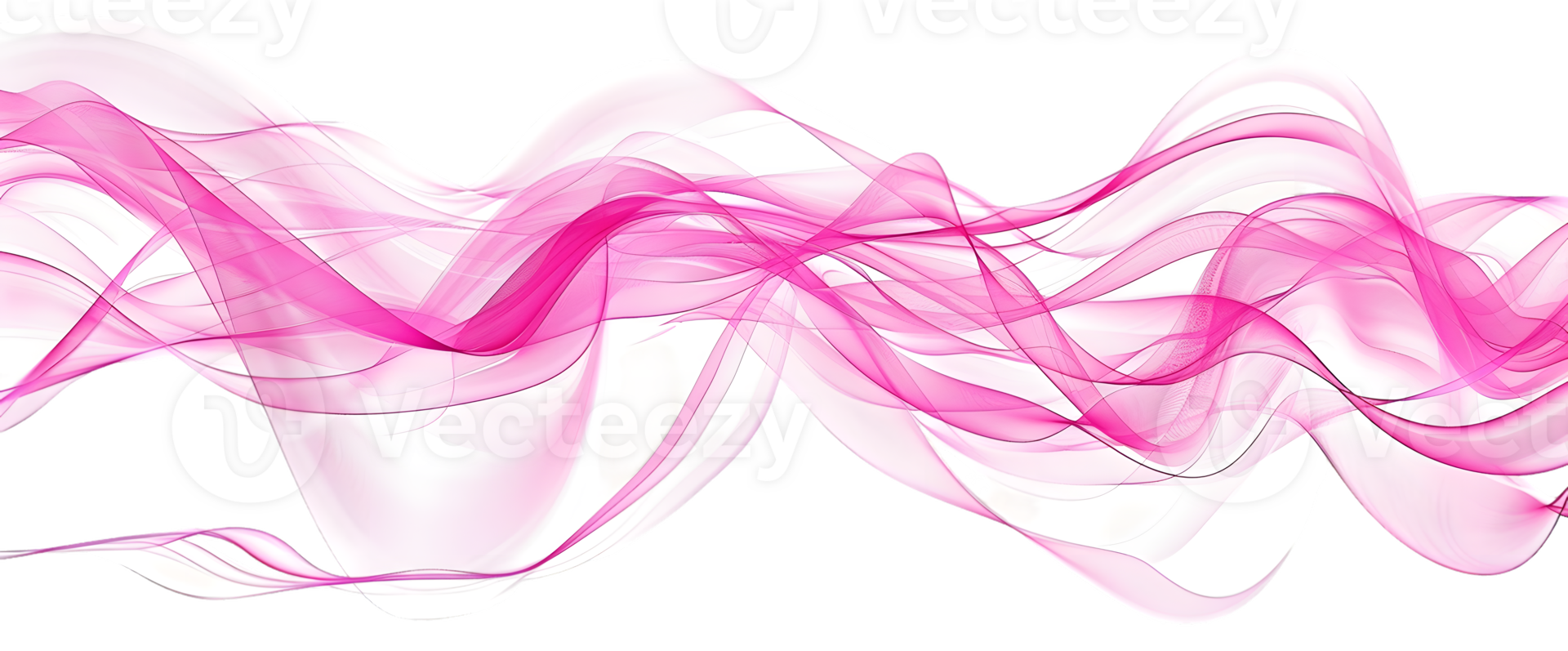 Abstract Pink and White Flowing Forms A Serene and Elegant Design png