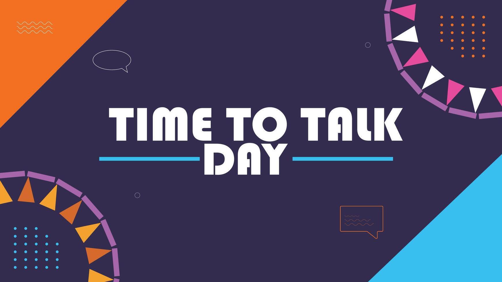 Breaking the Silence Time to Talk About Mental Health vector