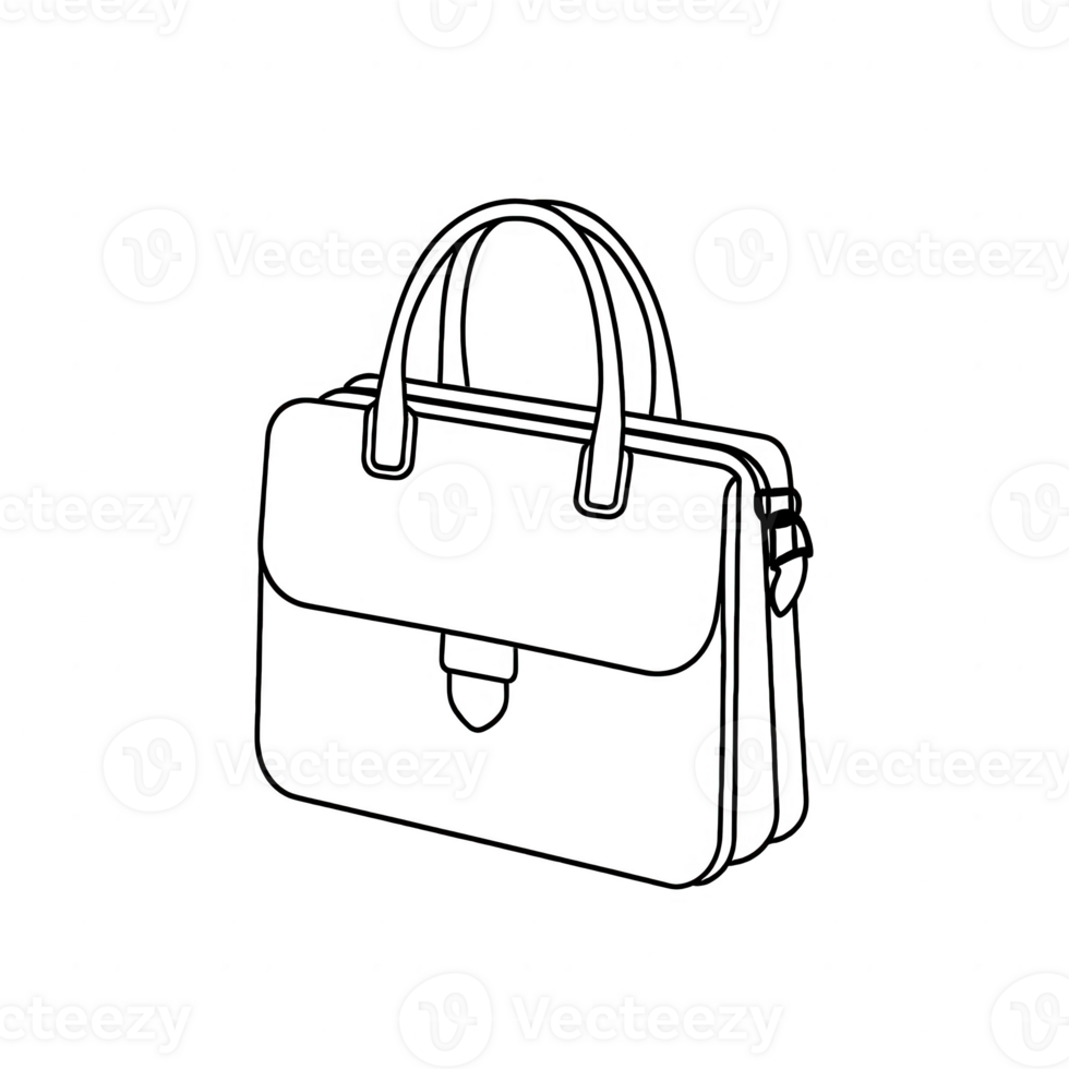 Stylish business briefcase perfect for professionals on the go. png