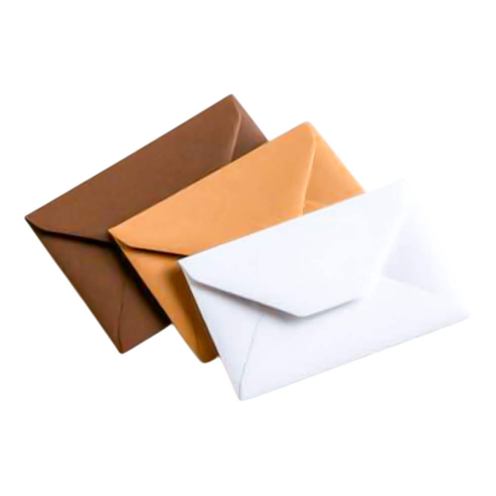 Assorted Colorful Envelopes for Mailing and Stationery Use png