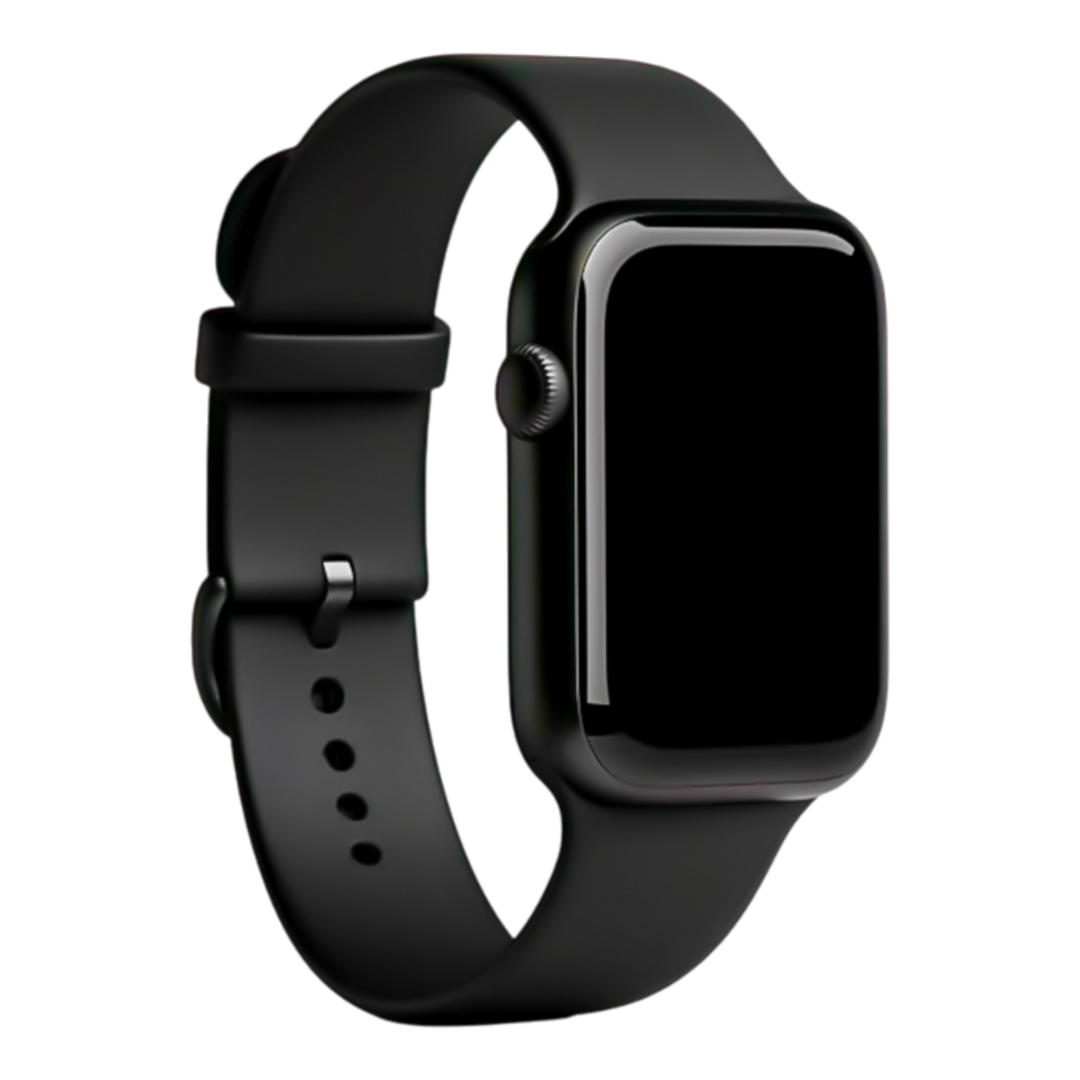 Modern Black Smartwatch png