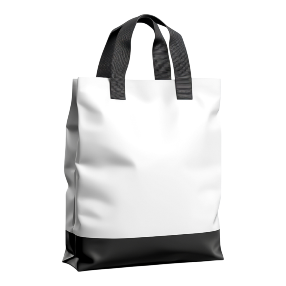 Customizable Blank Tote Bag for Design and Marketing Purposes png