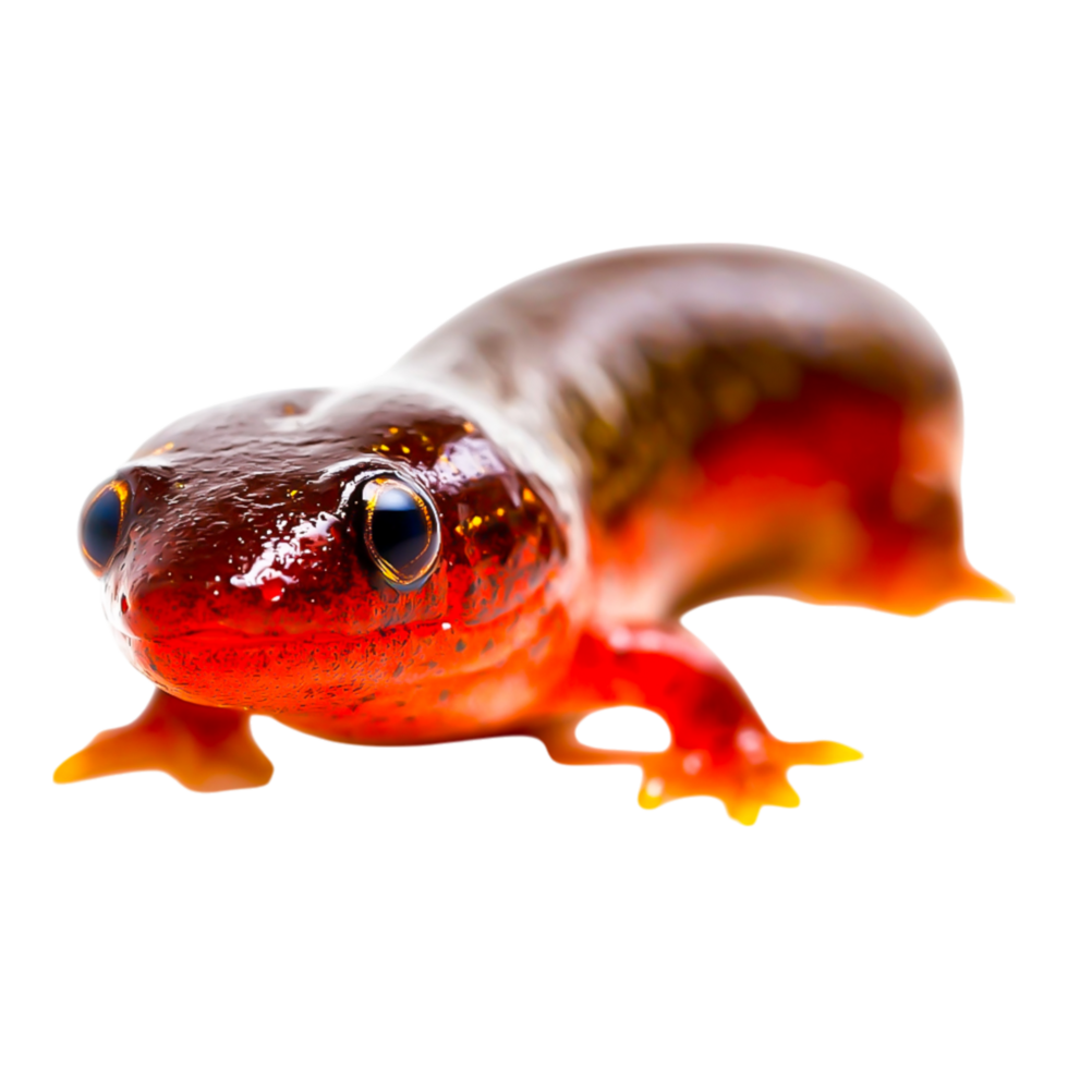Close Up of Colorful Salamander png