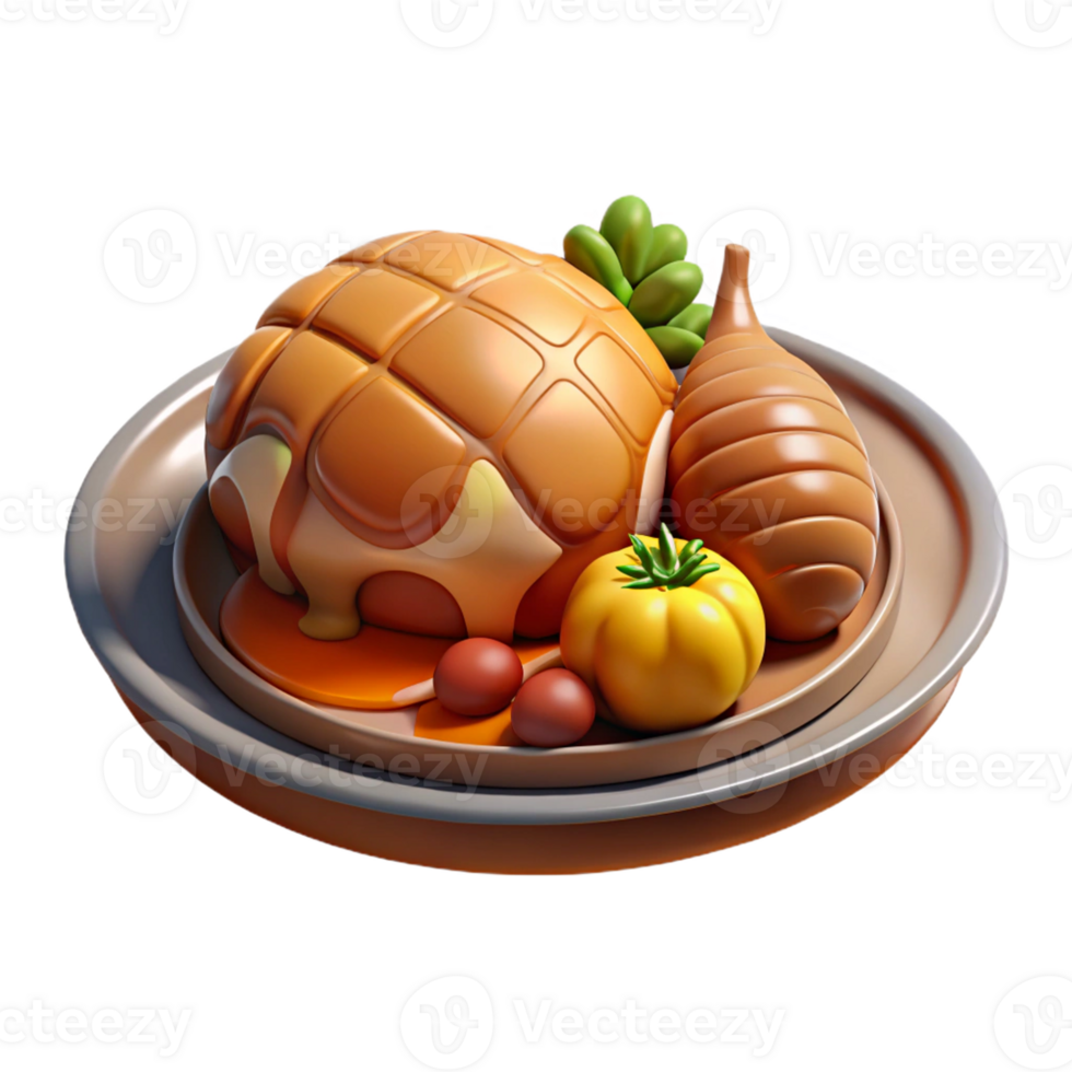 delicious roast dinner served with sides png