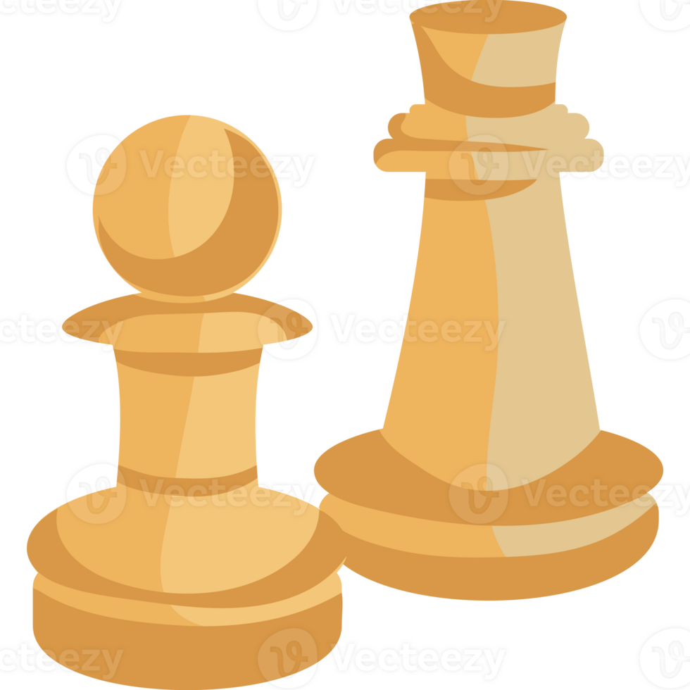 Chess pieces isolated illustration png