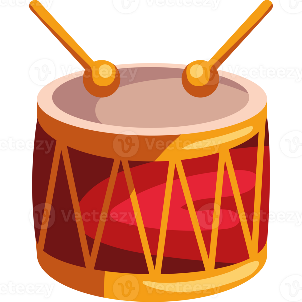 drum instrument music illustration isolated png