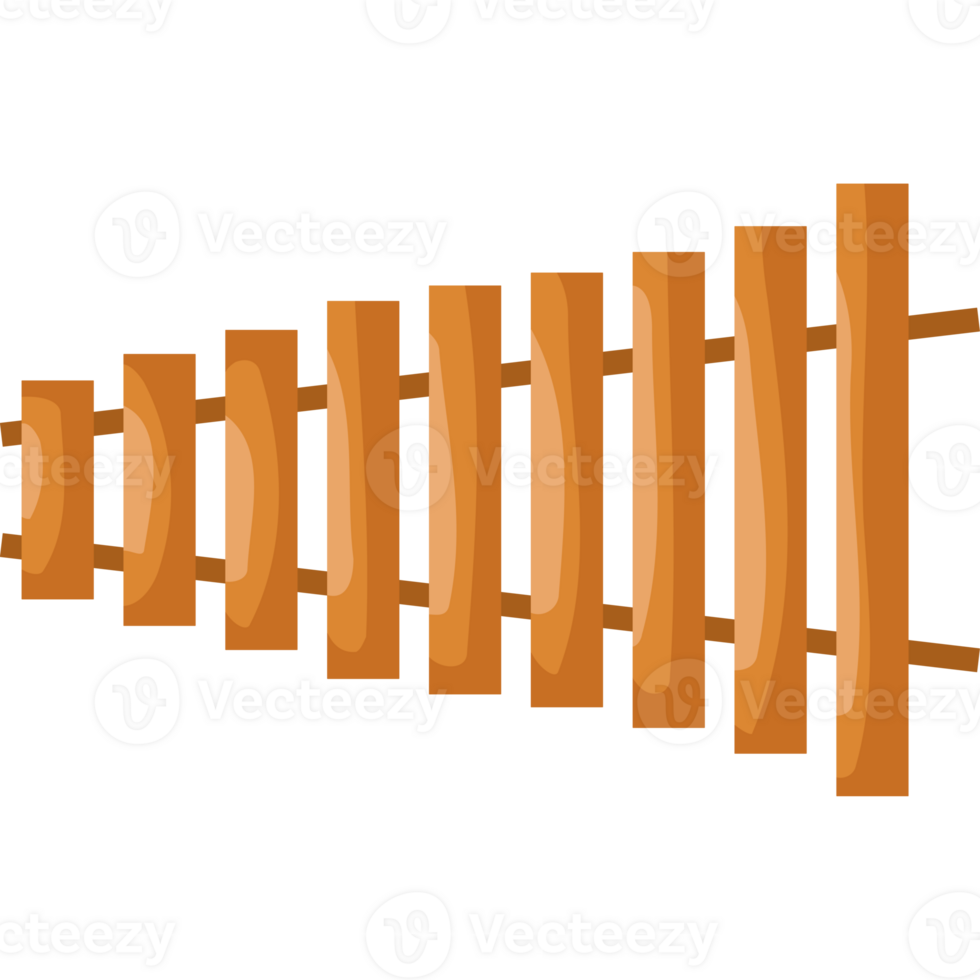 south africa marimba isolated illustration png