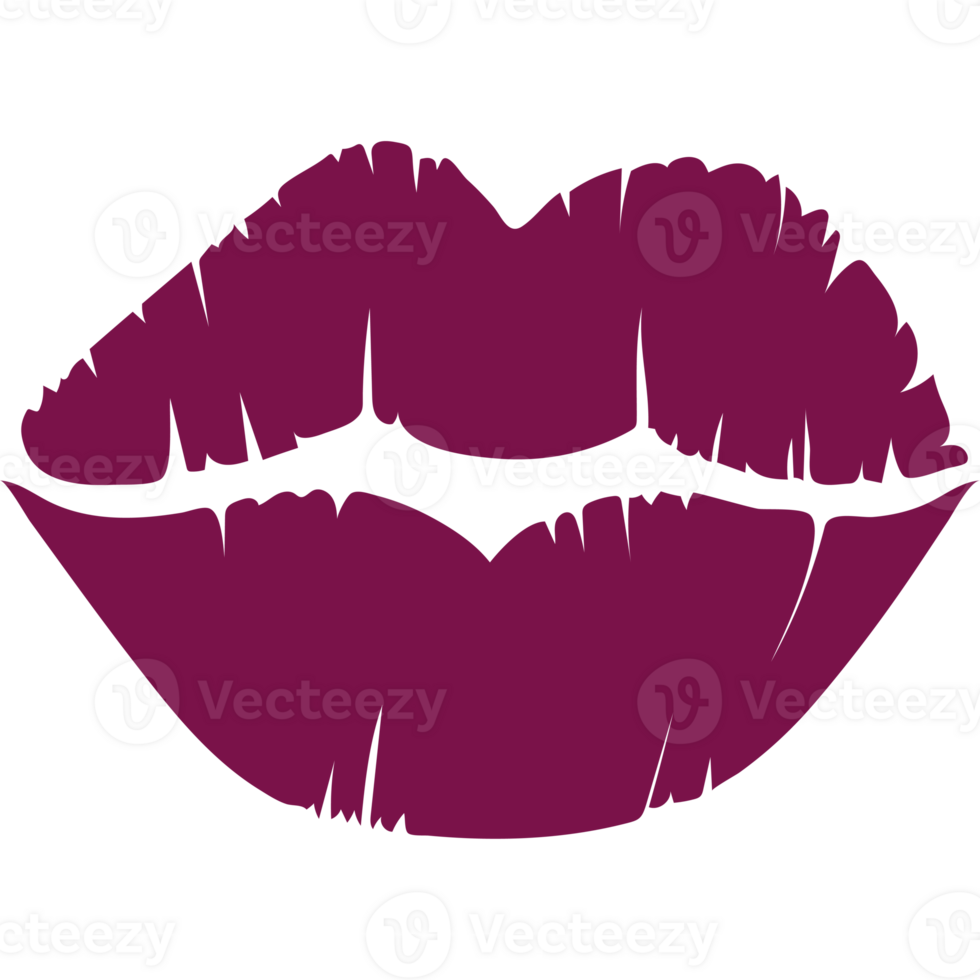 kiss lips mark illustration isolated png