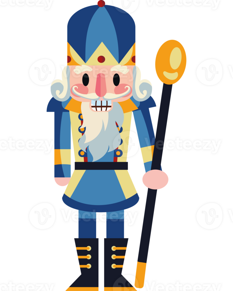 christmas nutcracker character soldier illustration png