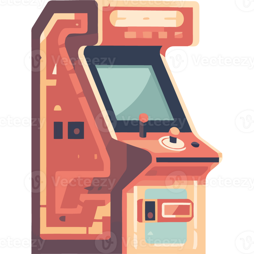 game machine classic style icon isolated png