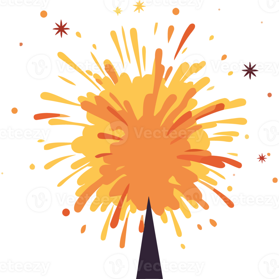 firework exploding celebrating icon isolated png