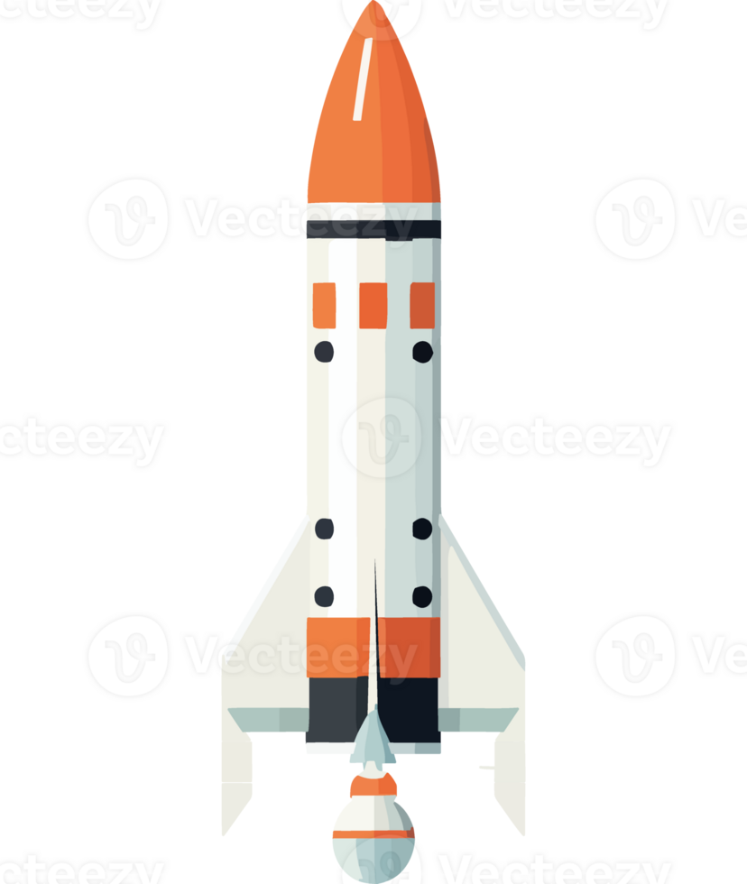 Futuristic spaceship flying icon isolated png