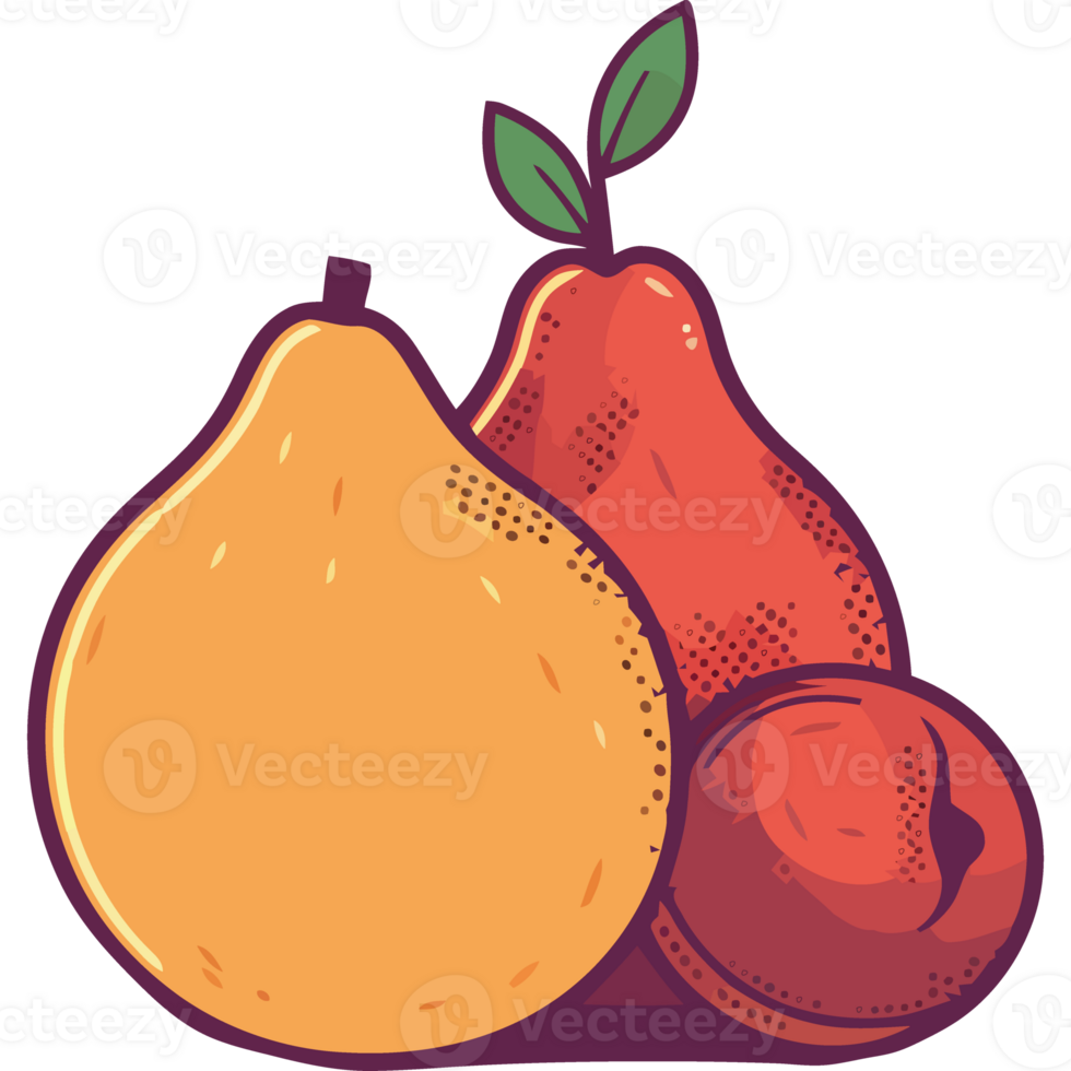 Fresh organic fruit and vegetable meal png