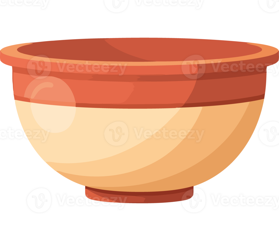 Terracotta pot utensil kitchen icon png