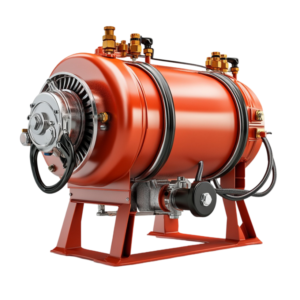 Compact Industrial Compressor Unit png