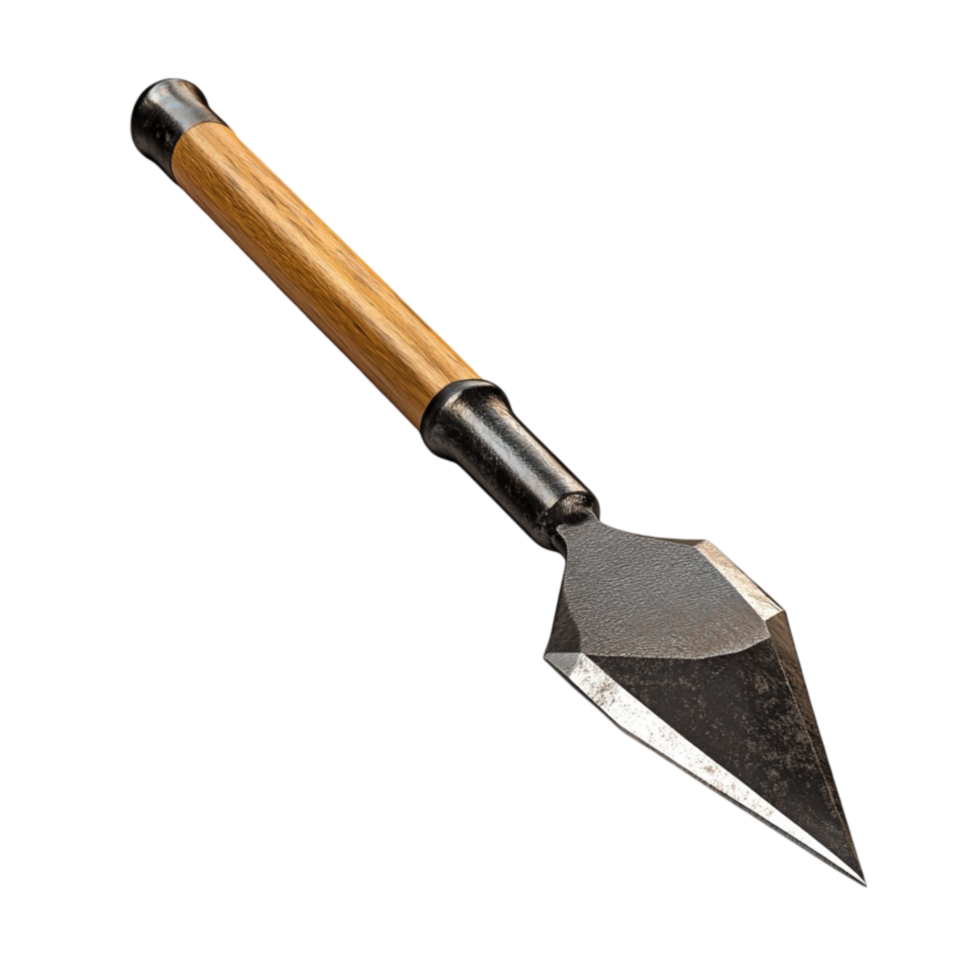 Wooden Handled Chisel Tool png