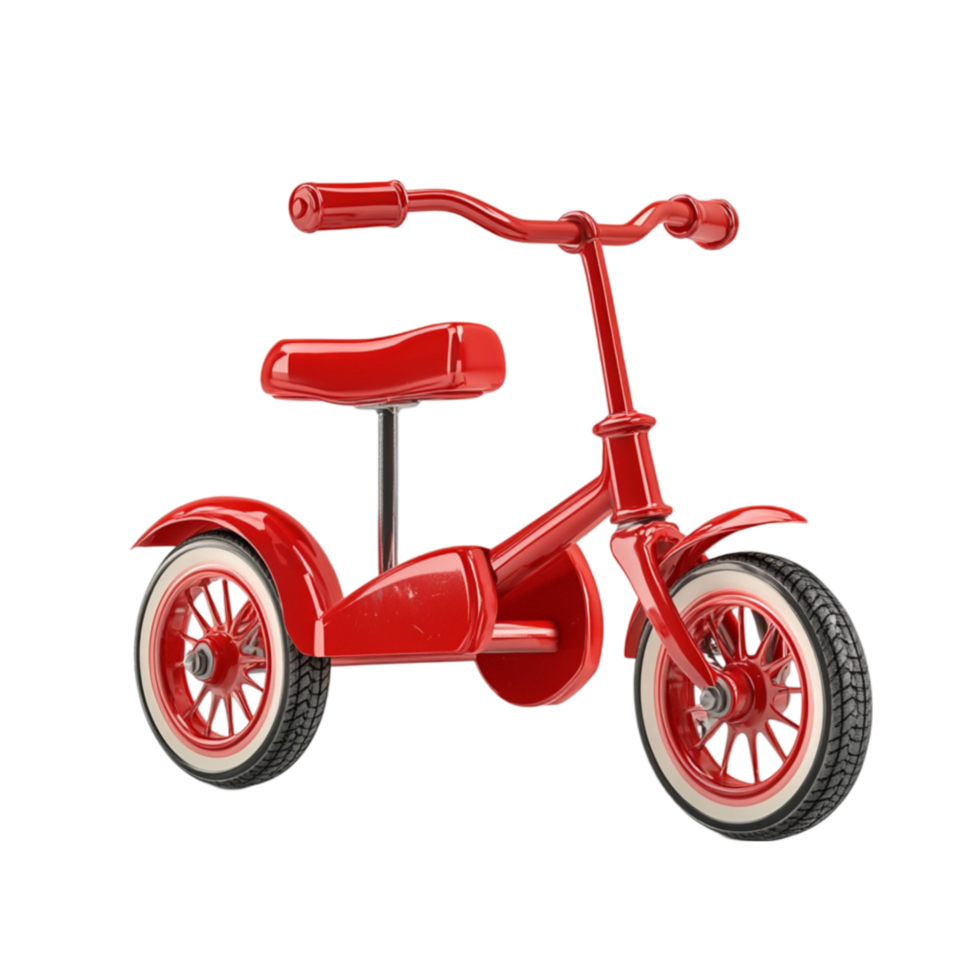 Red Children's Tricycle png