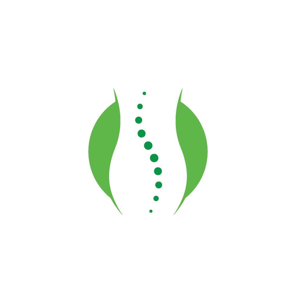 logo icon Spine diagnostics vector