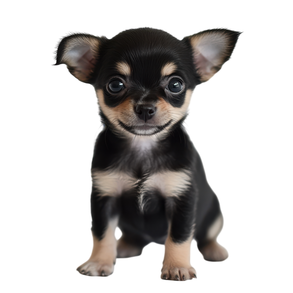 Cute Puppy Dog on transparent background. png