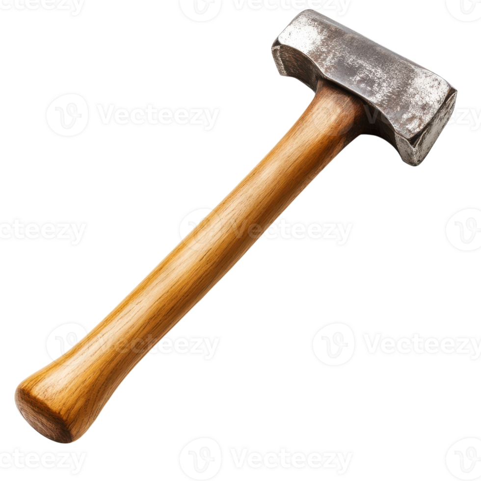 Hammer on transparent background. png