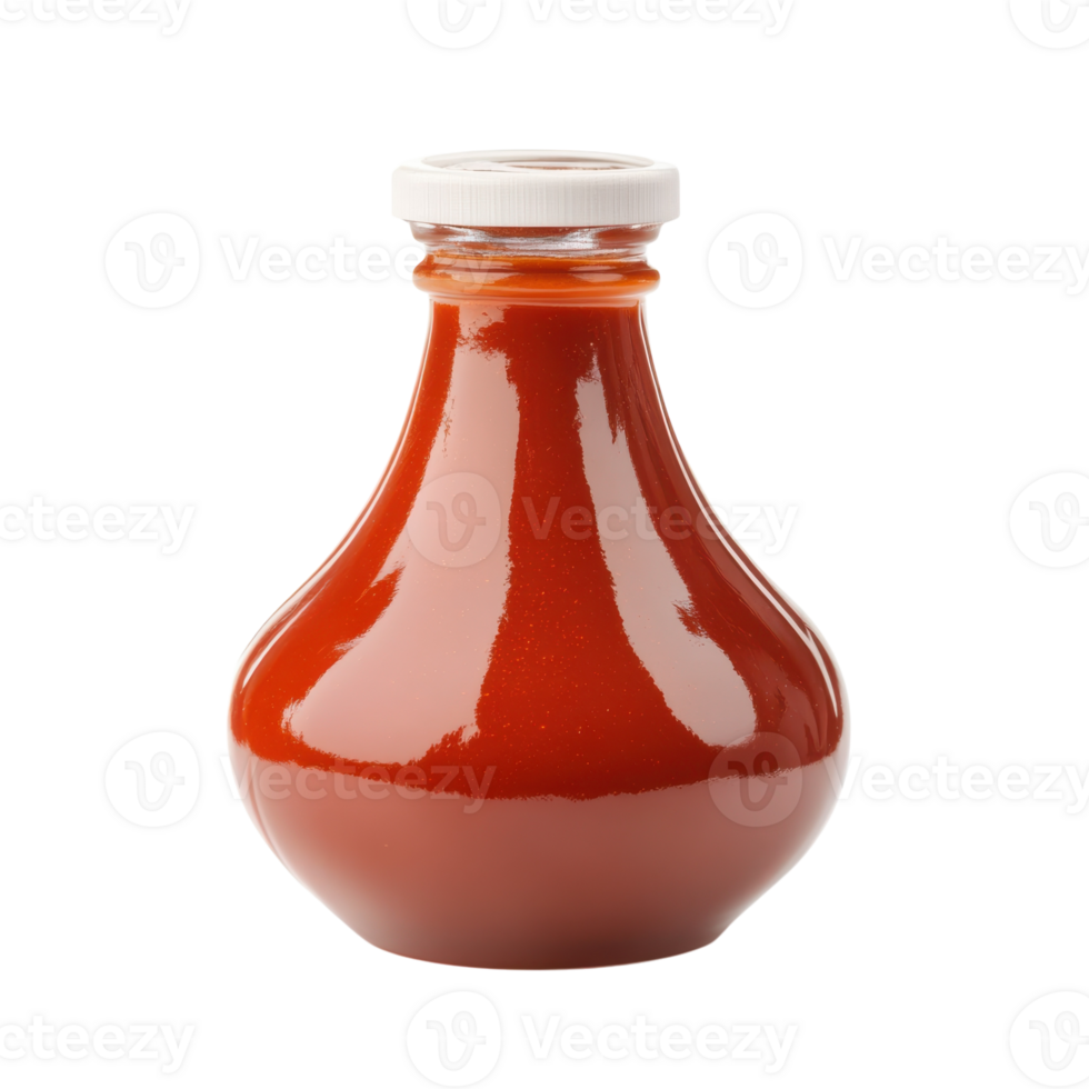 Ketchup Bottle on transparent background. png