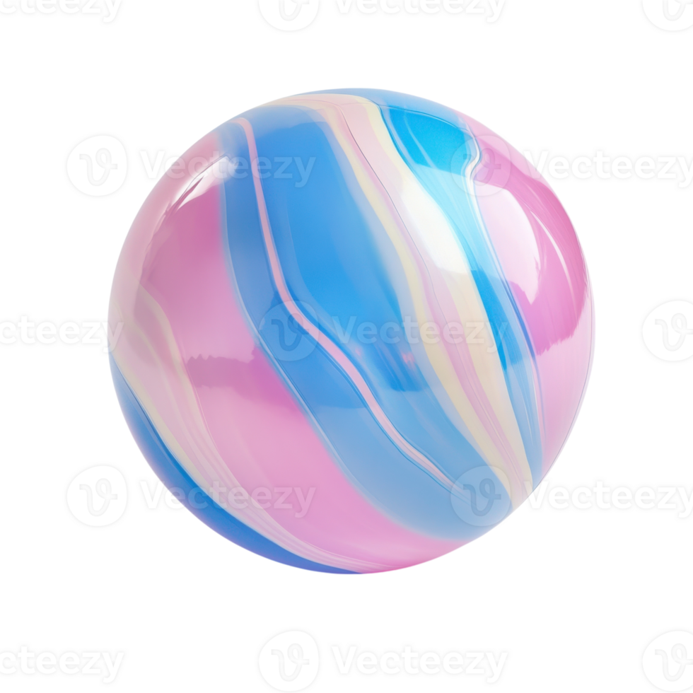 Beach Ball Fun on transparent background. png