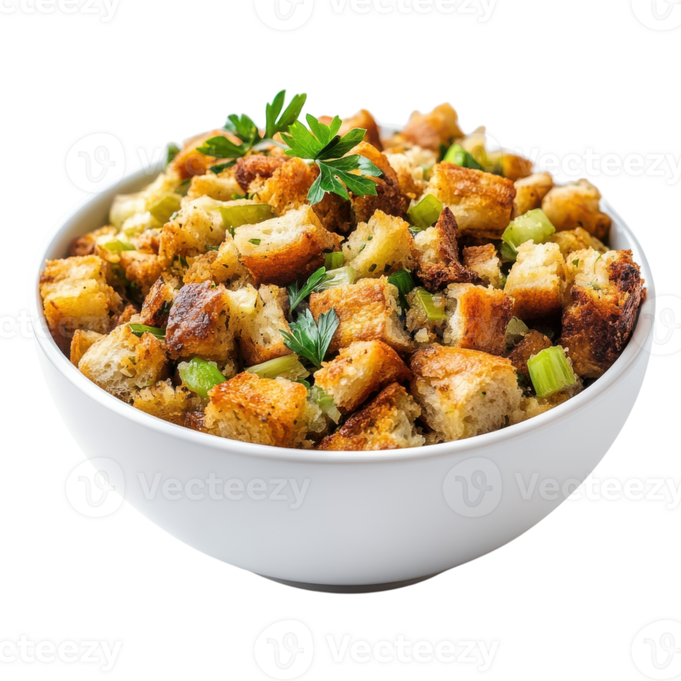 Autumnal Stuffing on transparent background. png