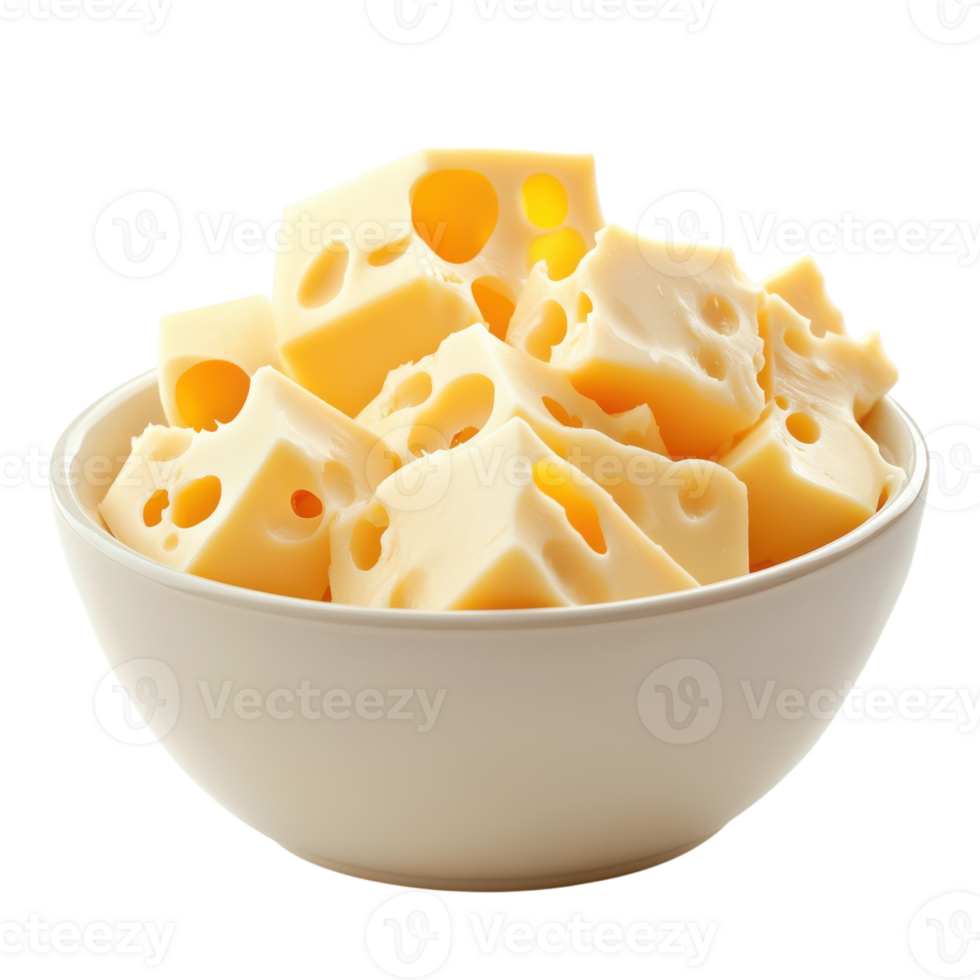 Cheese Bowl on transparent background. png