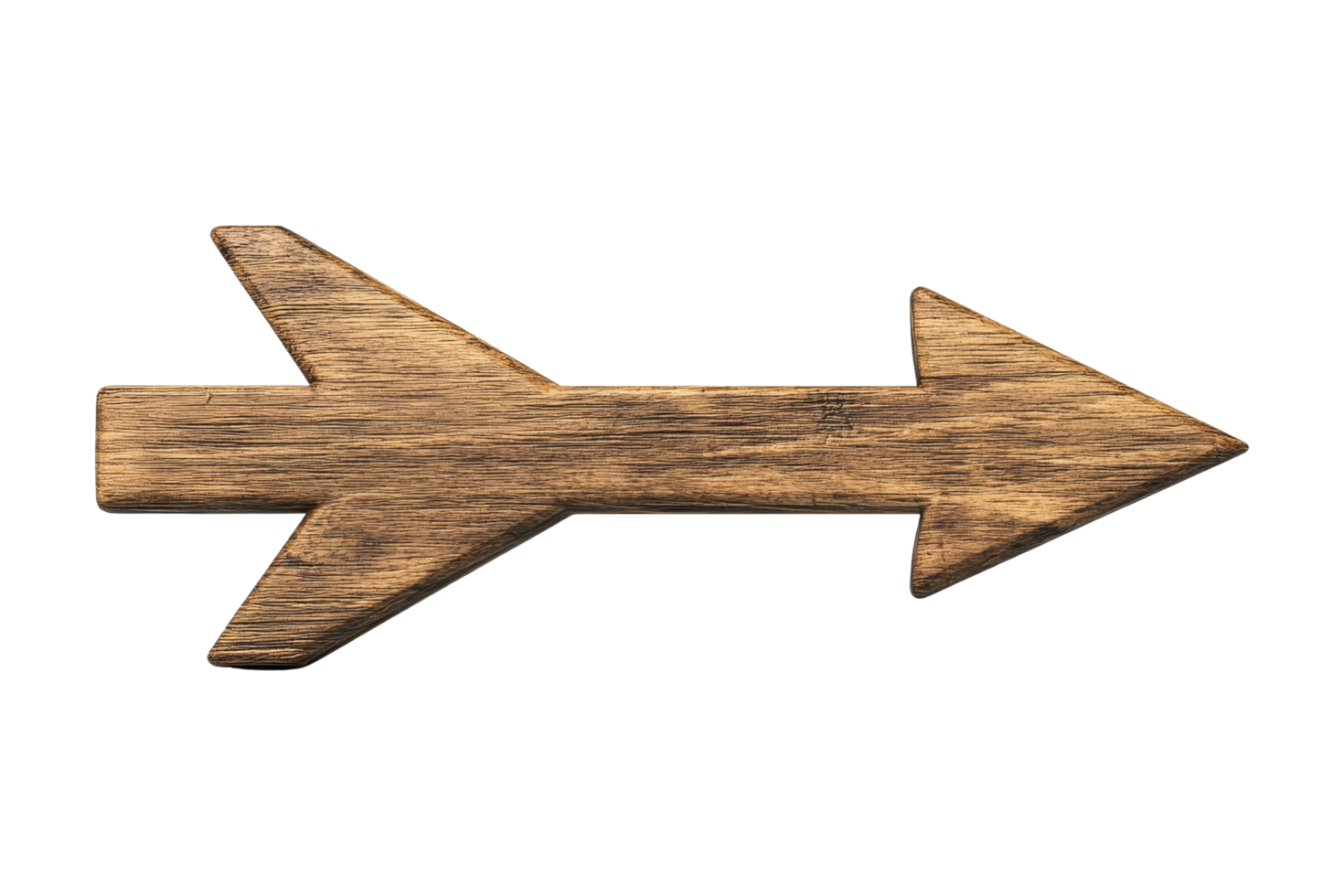 Arrow sign action wooden material creative design studio png