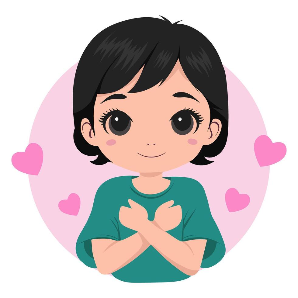 your self care, love my body and life, positive inspiration, yourself relationship, happy selfish person on white background vector