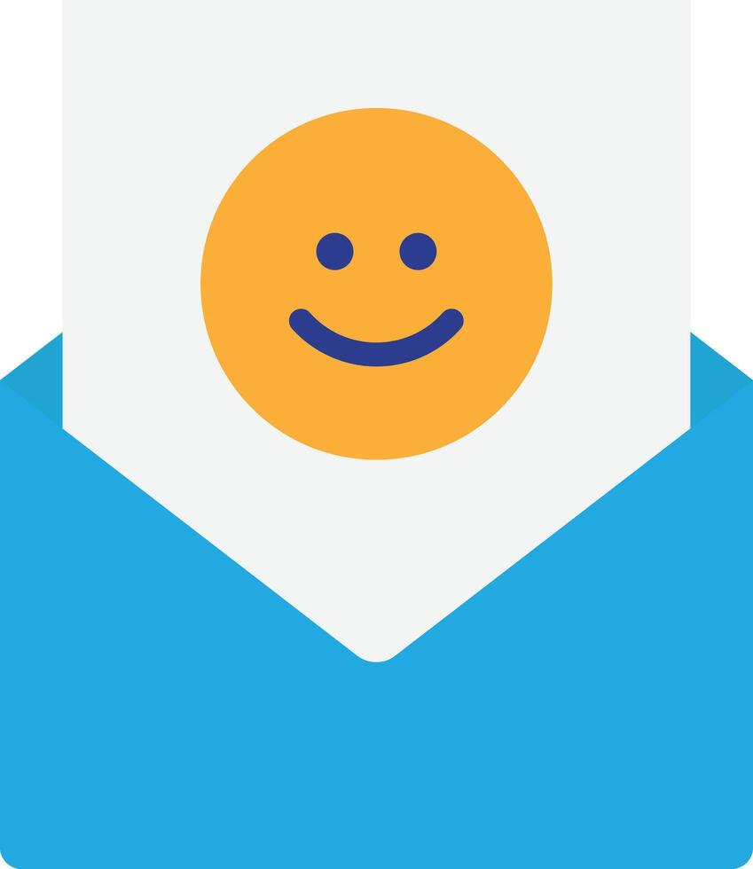Email Message Inbox Happy vector