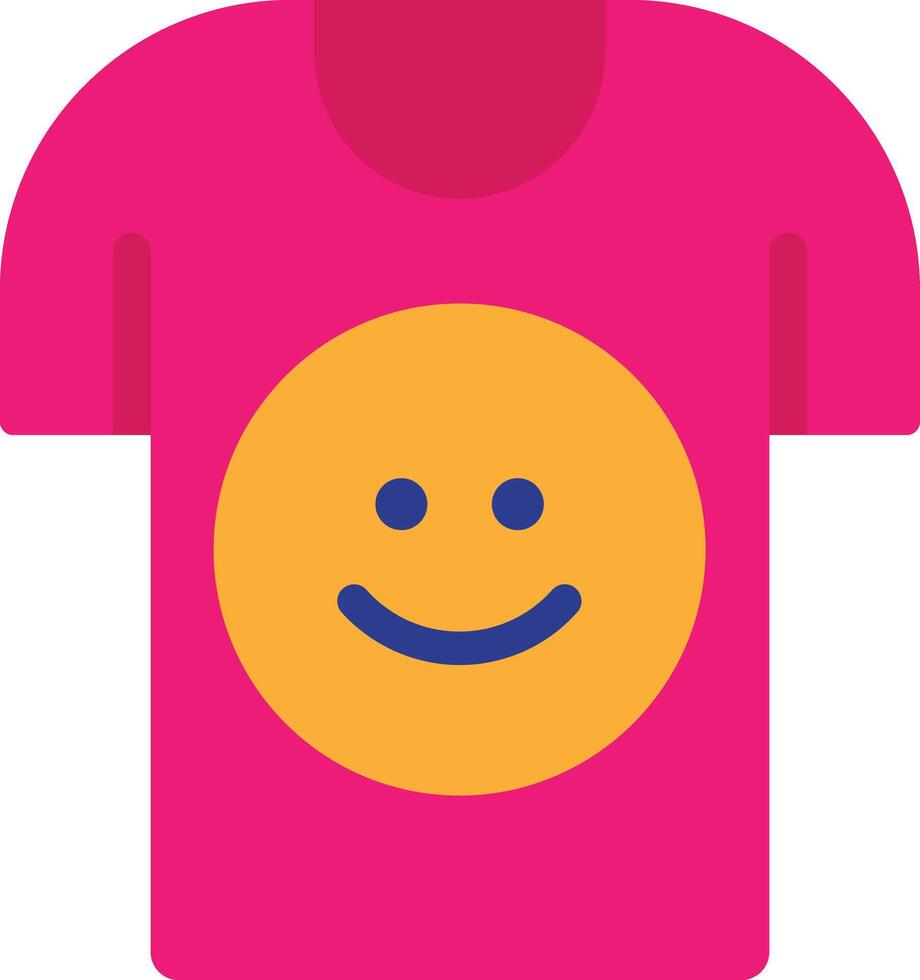 Shirt Fashion Cloth Happy vector