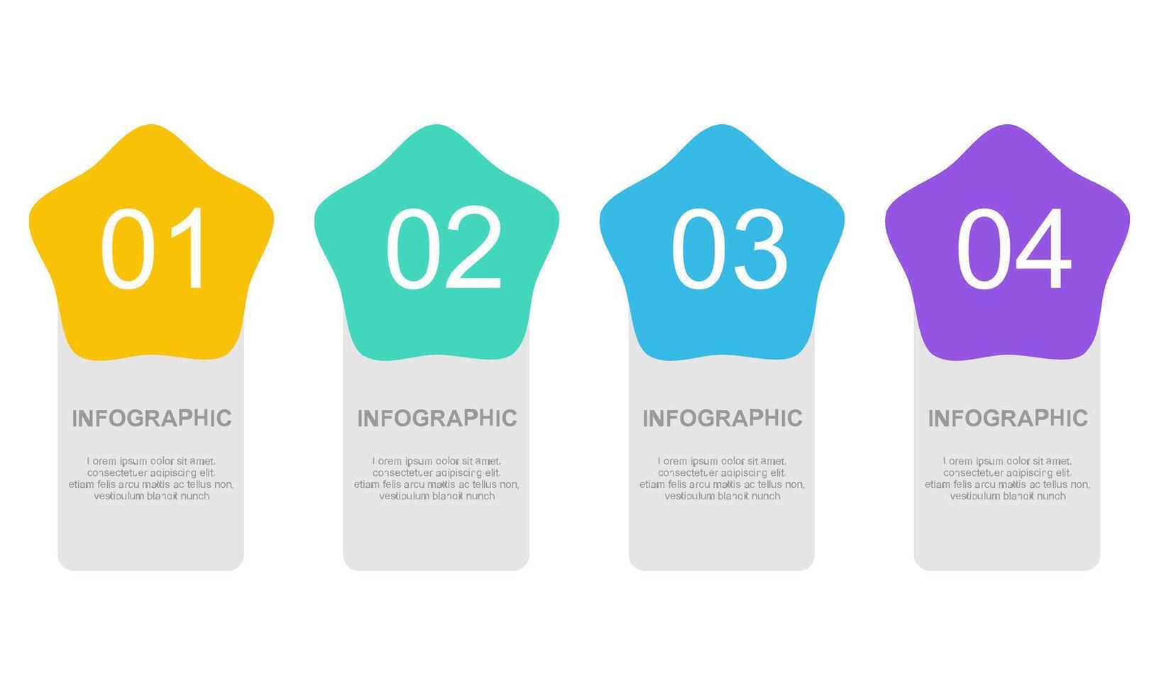 infographic flat . vector