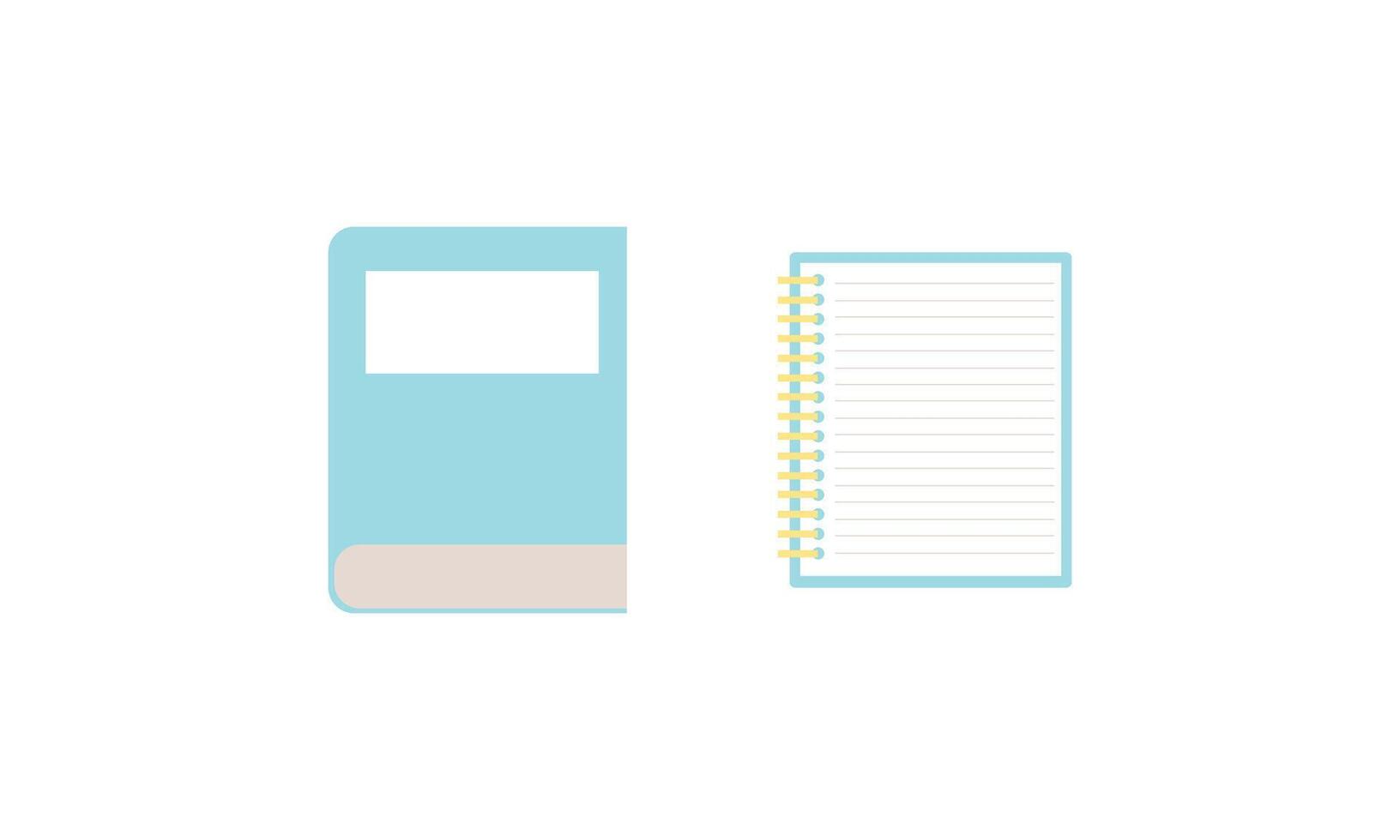 Set Notebooks . vector