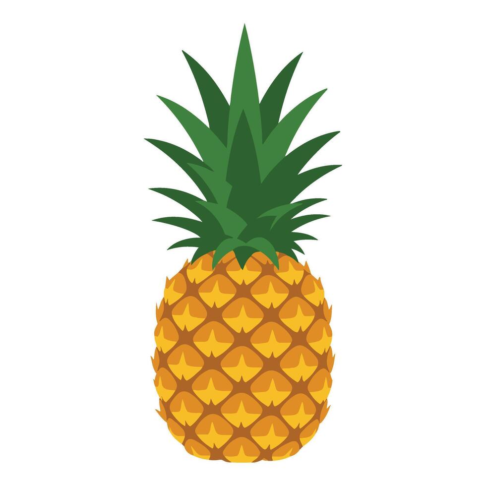 Exotic Pineapple Vectors Design with Vibrant Details for Creative Tropical Artwork