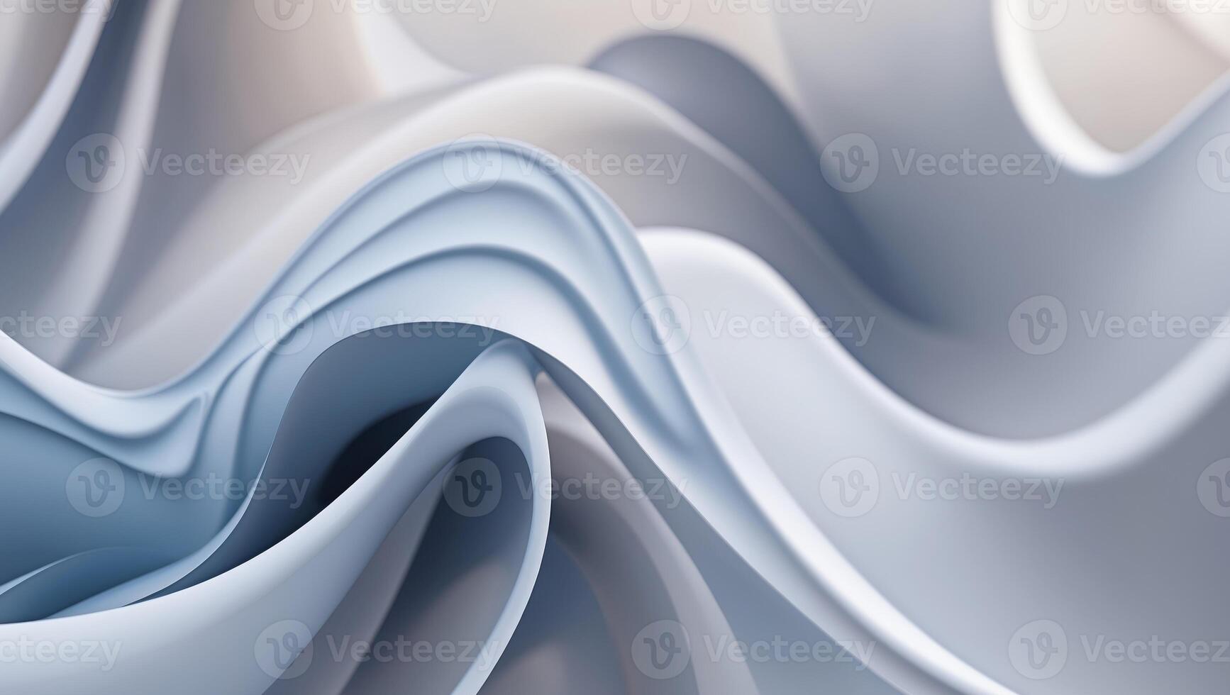 Abstract Digital Artwork Smooth Gradient and Fluid Wavy Design. photo