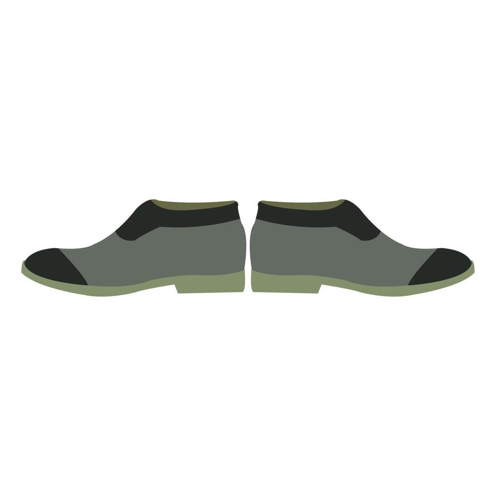 Formal Cartoon Shoe Icon vector