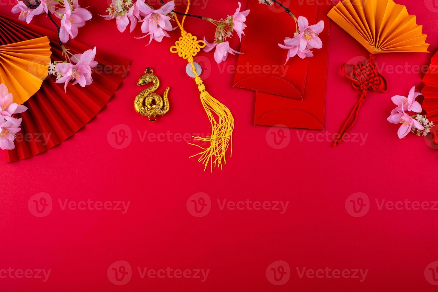 Chinese new year concept. Lunar year of snake photo