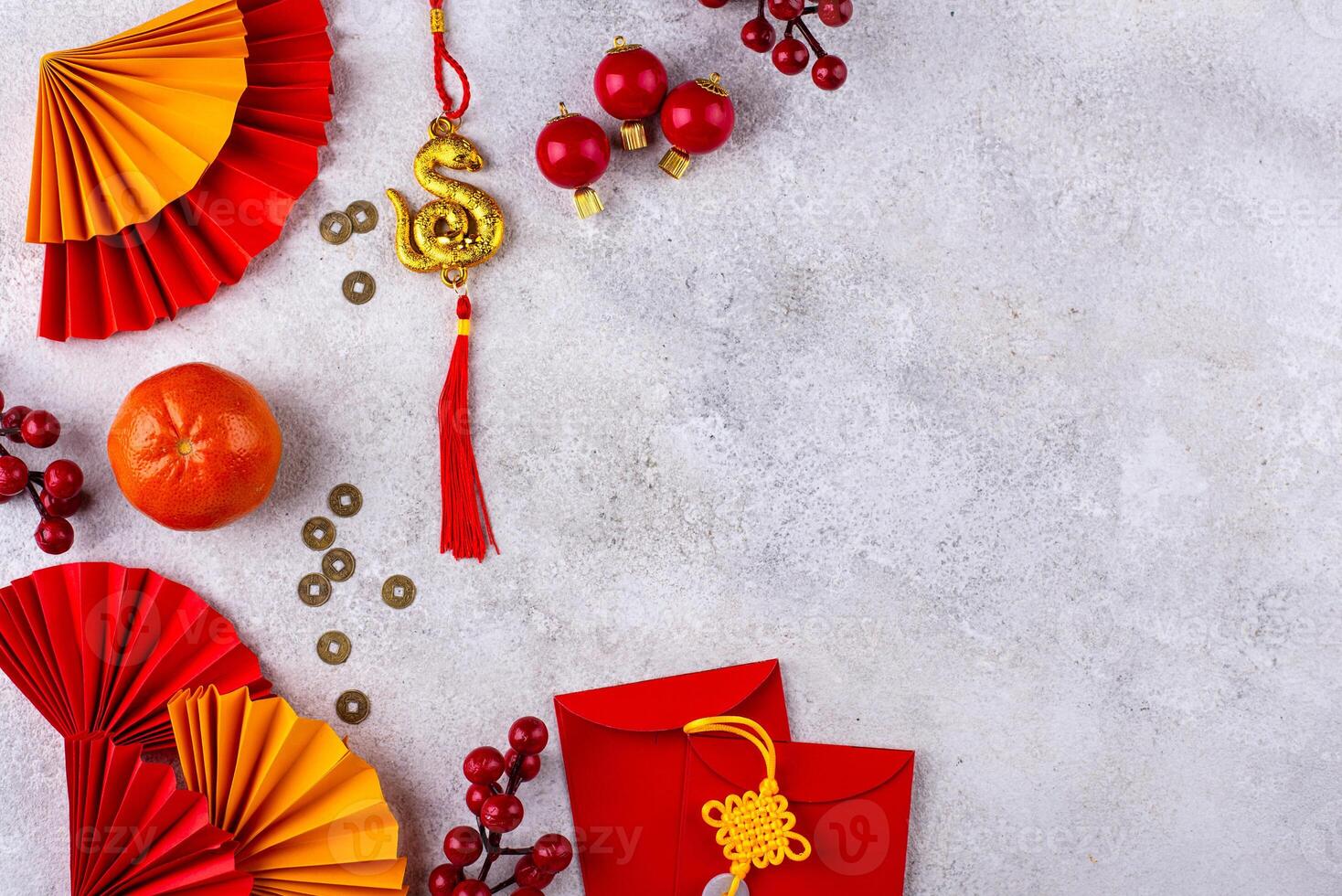 2025 Chinese new year of snake concept photo