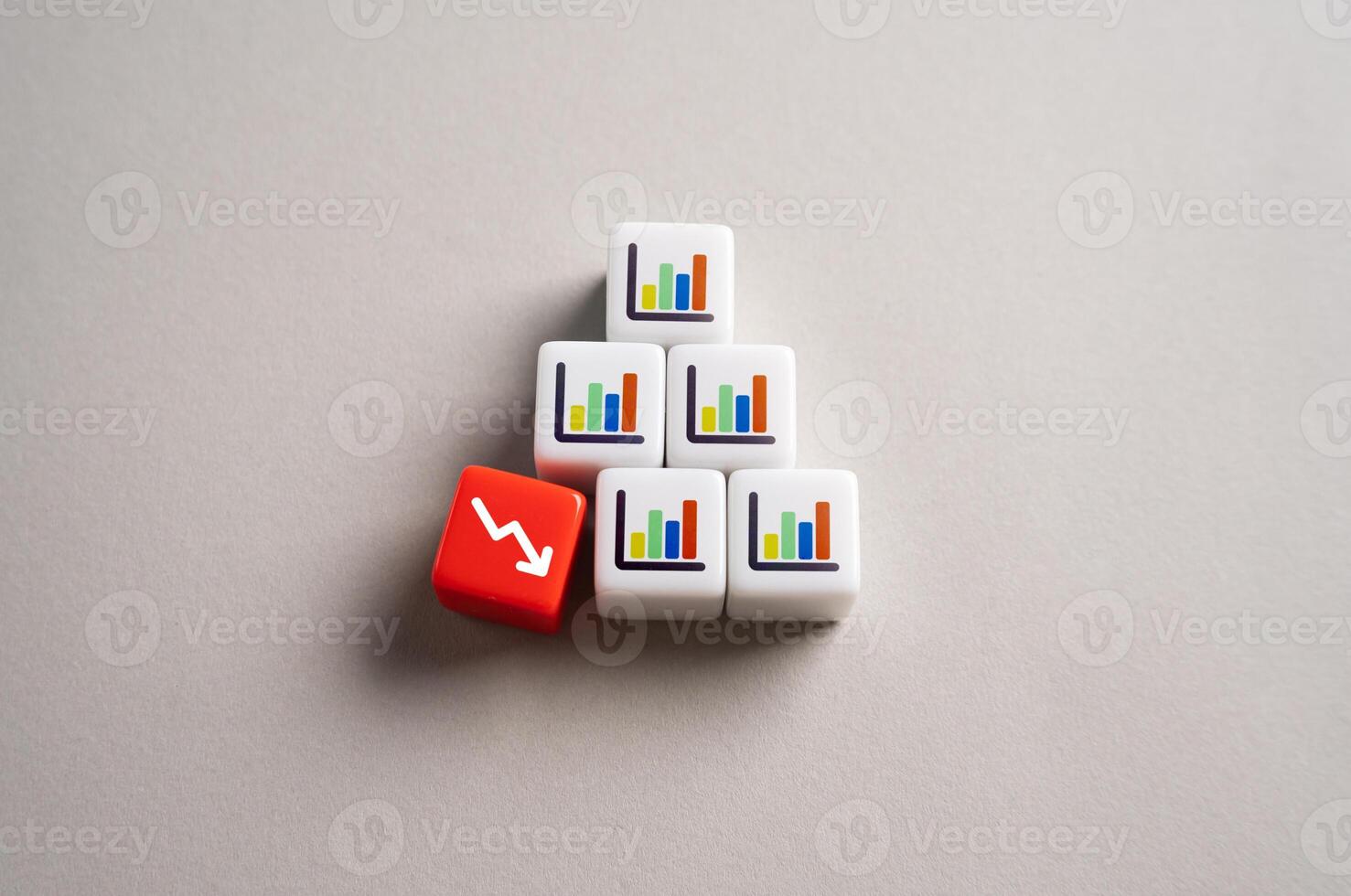 A sharp drop in economic indicators can cause a chain reaction and panic in the market and stock exchange. Falling competitiveness. Economic problems. Unprofitability. Low liquidity photo