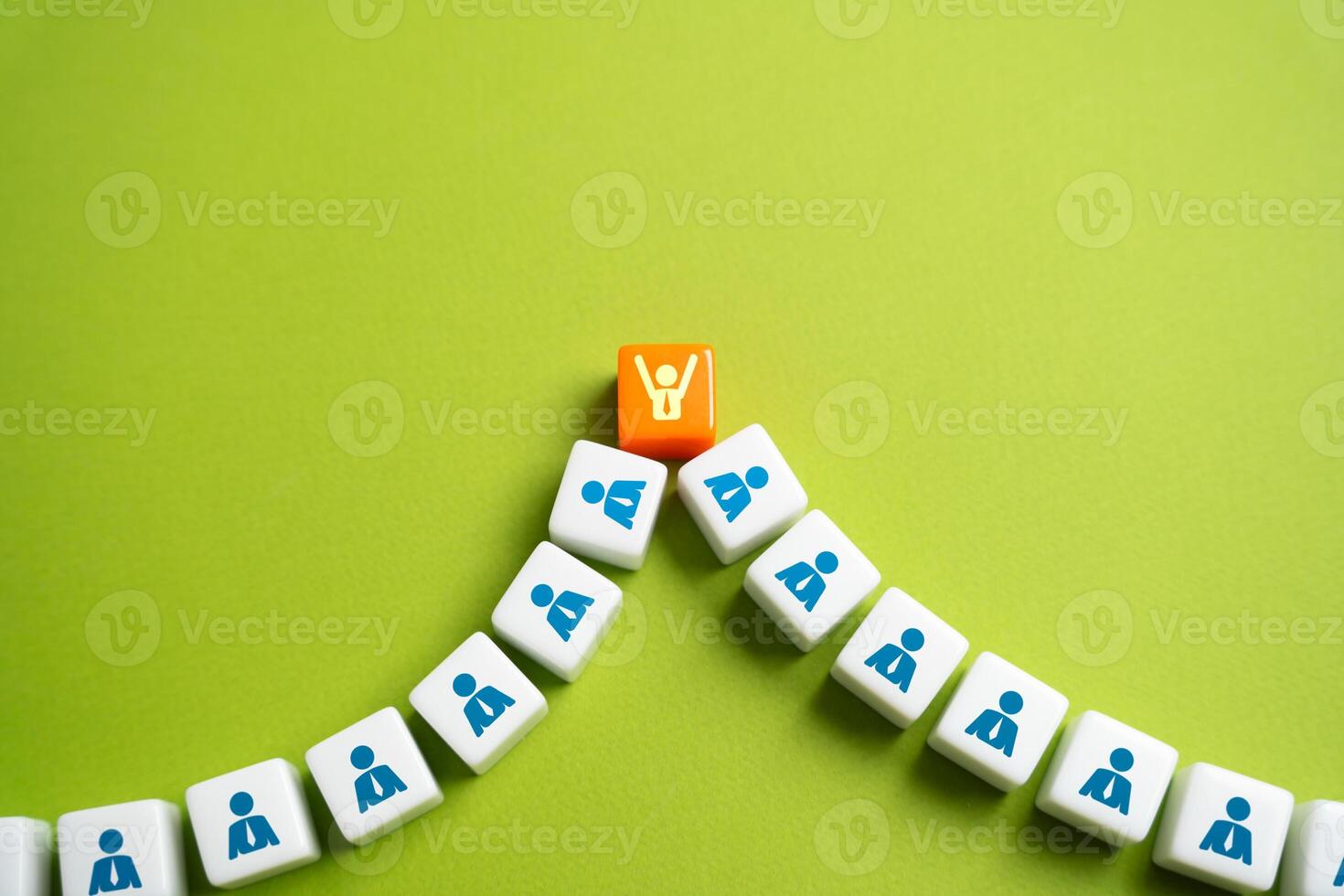 The best among colleagues. The winner. Enthusiasm and inspiration. Promotion at work. Leadership qualities. Leading. photo