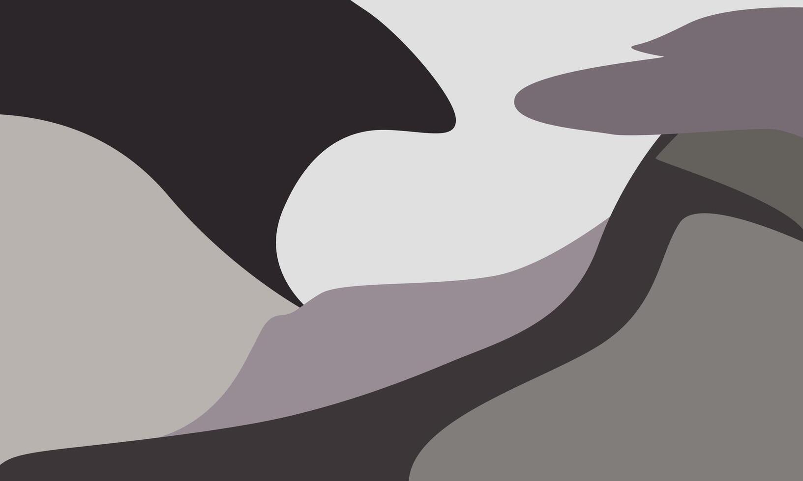 modern abstract art combination of black, gray, and taupe, creating a refined and minimalist aesthetic, ideal for modern and minimalist spaces, such as living rooms, offices, bedrooms, or entryways vector