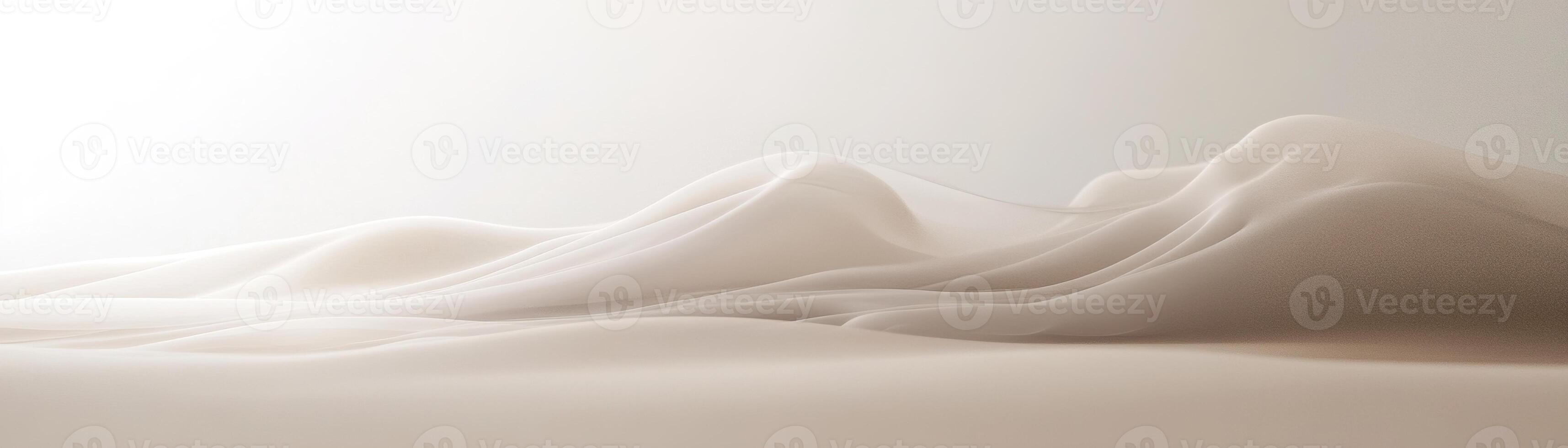 Gentle gray smoke rises in a minimalist setup over a beige surface, producing an elegant and serene atmosphere ideal for modern design projects. The effect inspires tranquility photo