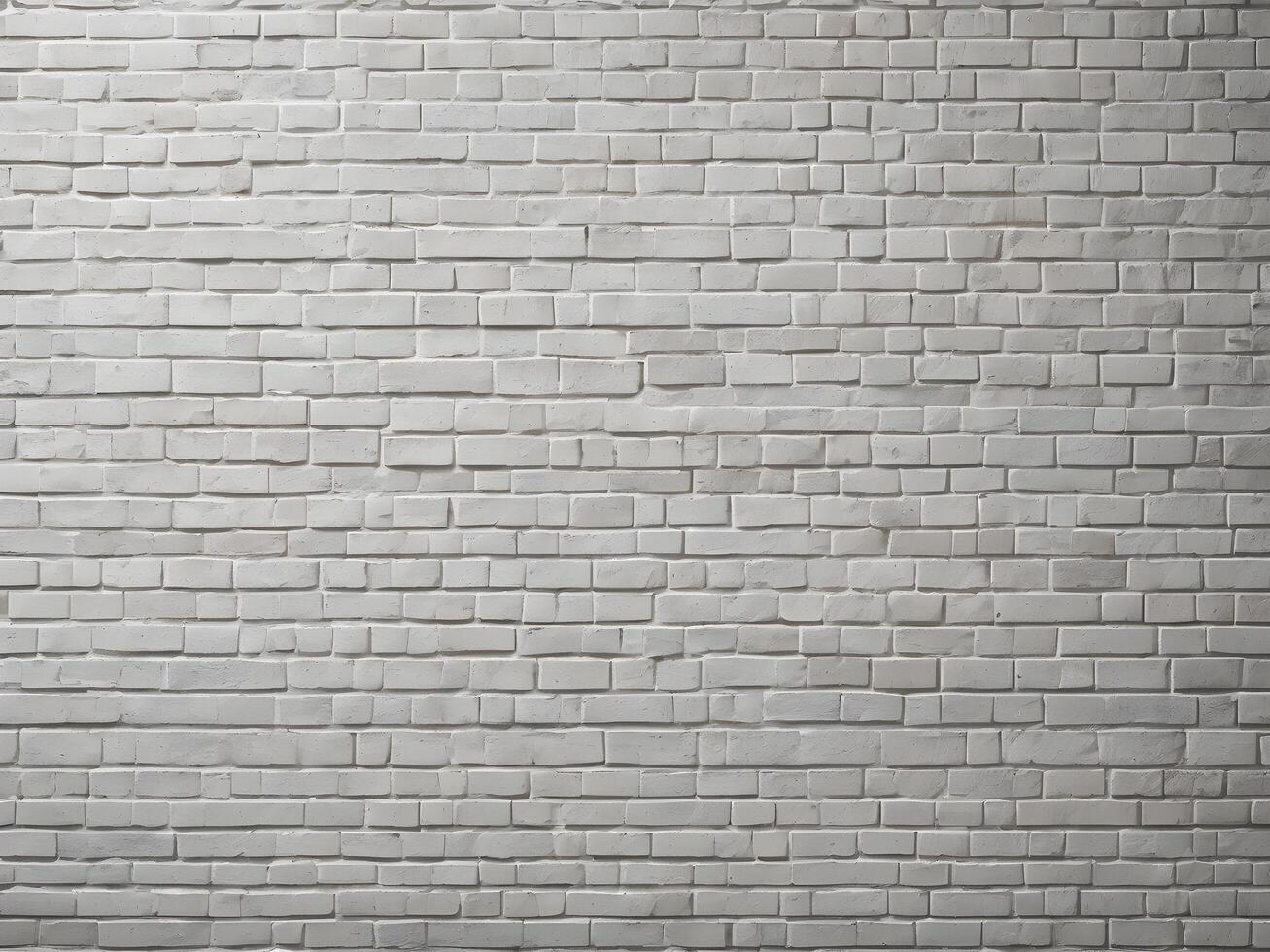 White brick wall texture background for interior photo
