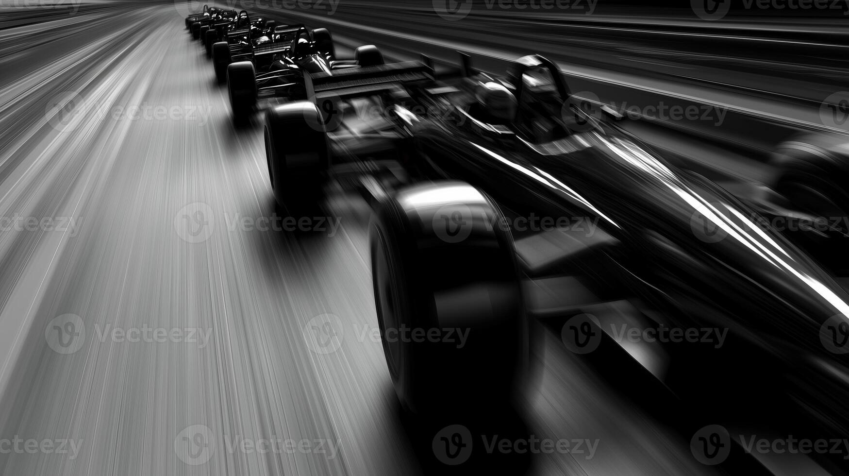 line of formula trim cars challenge photo