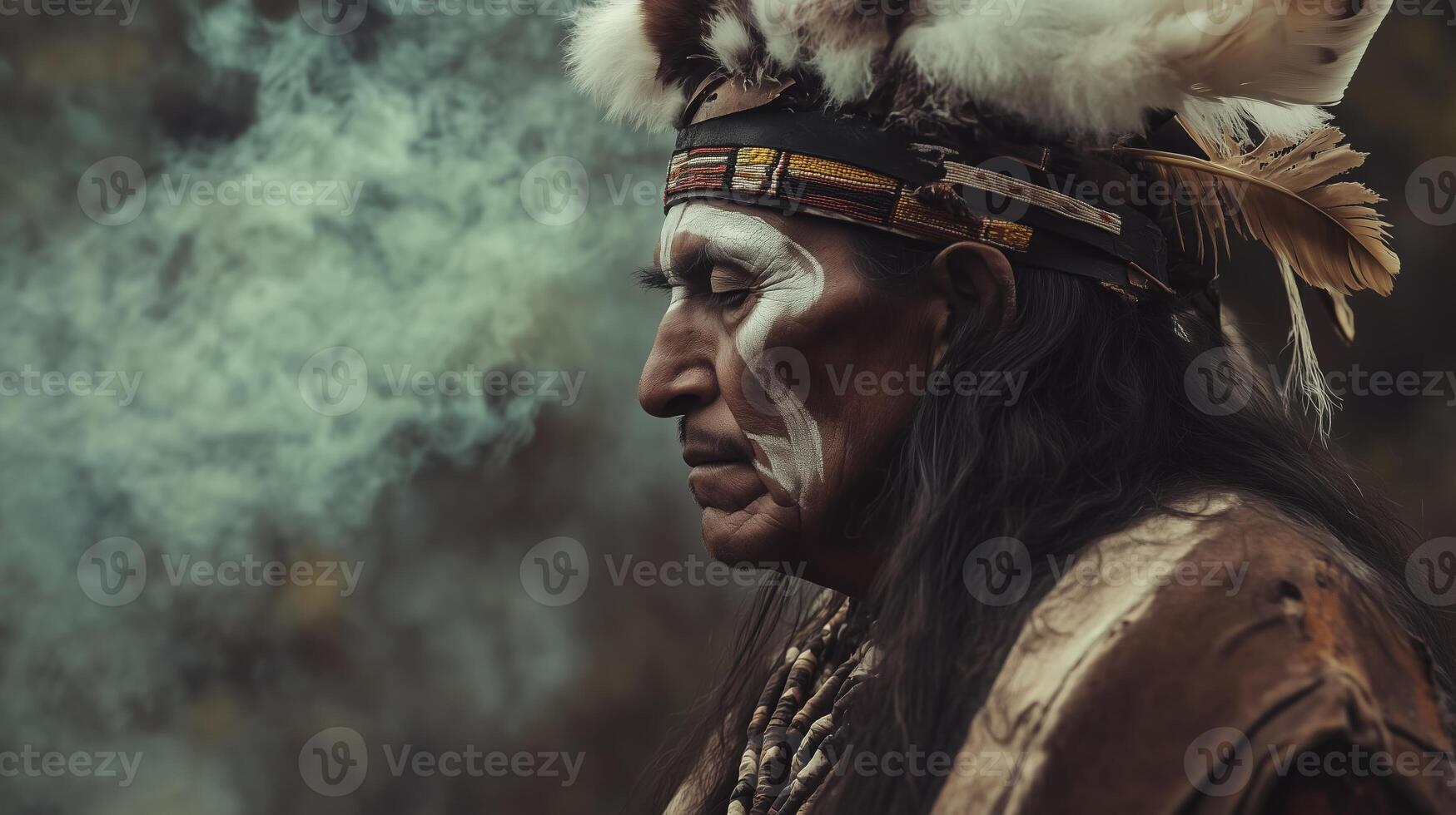 The journey of consciousness. Mystical Shaman Vitality photo