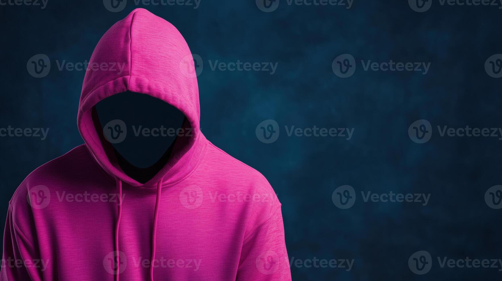 Anonymous Hacker Manipulating Stock Market Data in Dark Room Symbolizing Cybersecurity Threats and Digital Crime in Modern Technology Environment with Hoodie and Abstract Background photo