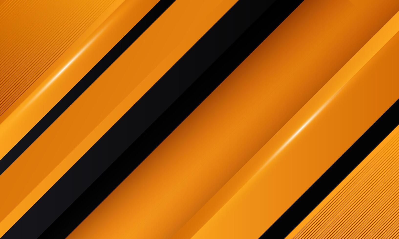 orange yellow, black abstract background vector