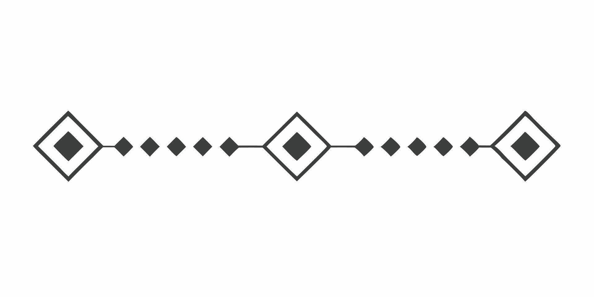 Elegant underline design ornament element for artwork. vector