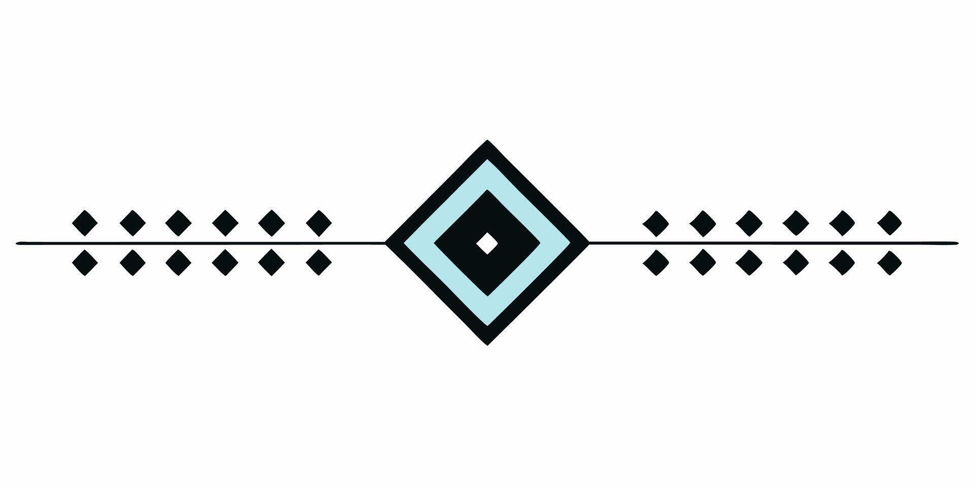 Creative ornament design with underline element. vector